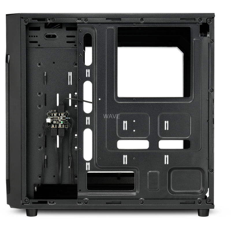 Load image into Gallery viewer, Sharkoon vg6-w rgb midi tower behuizing (zwart | 4x usb-a | rgb | window)
