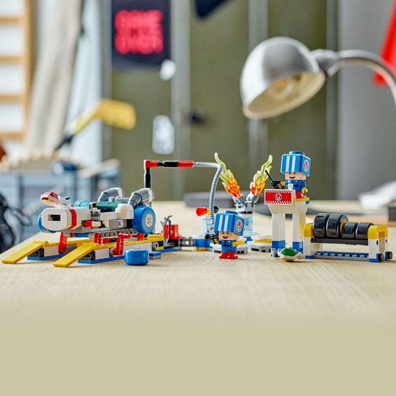 Load image into Gallery viewer, Lego super mario 72035 mario kart toads garage
