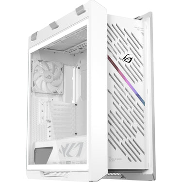 Asus rog strix helios ii gx601s midi tower behuizing (wit | 4x usb-a | 2x usb-c | rgb | tempered glass)