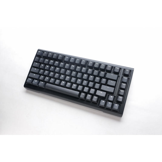 Ducky projectd tinker 75 met qmk via rgb mechanisch toetsenbord (zwart, us lay-out (qwerty), cherry mx red, 75%, rgb leds, double-shot pbt, hot-swappable, gasket mount)