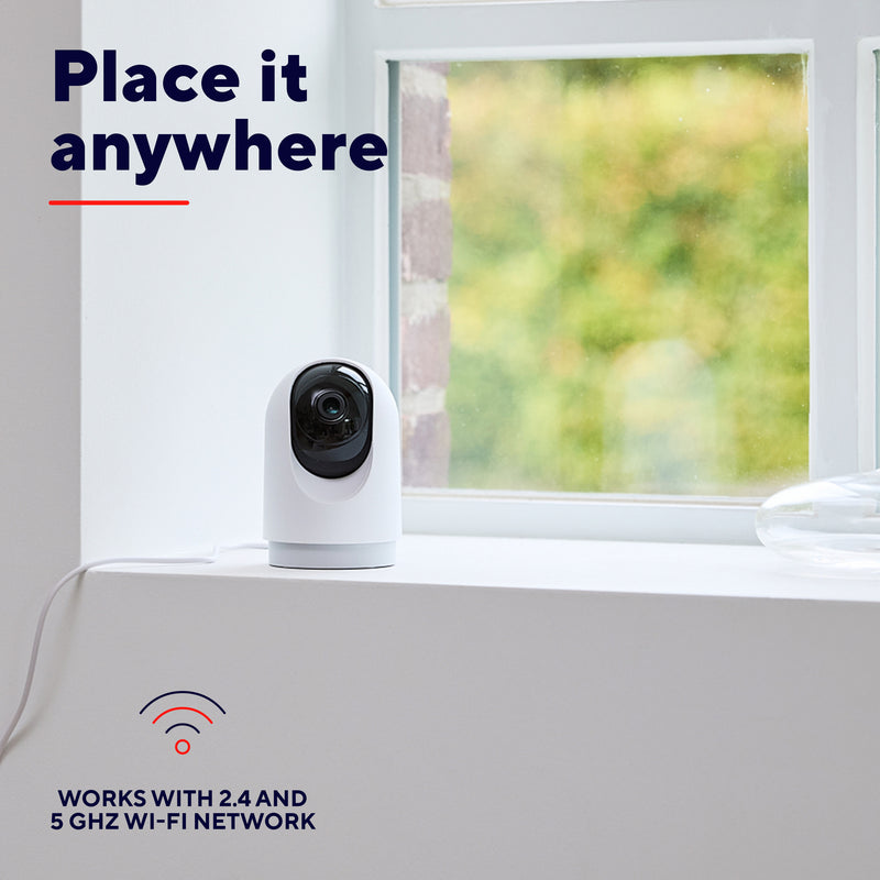 Load image into Gallery viewer, Trust ipcam-2700 360° beveiligingscamera (wit, 2.4 of 5ghz wifi)
