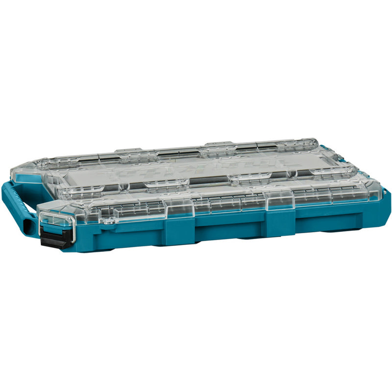 Load image into Gallery viewer, Makita maktrak organizer plat p-91051 gereedschapsbox (blauw zwart)
