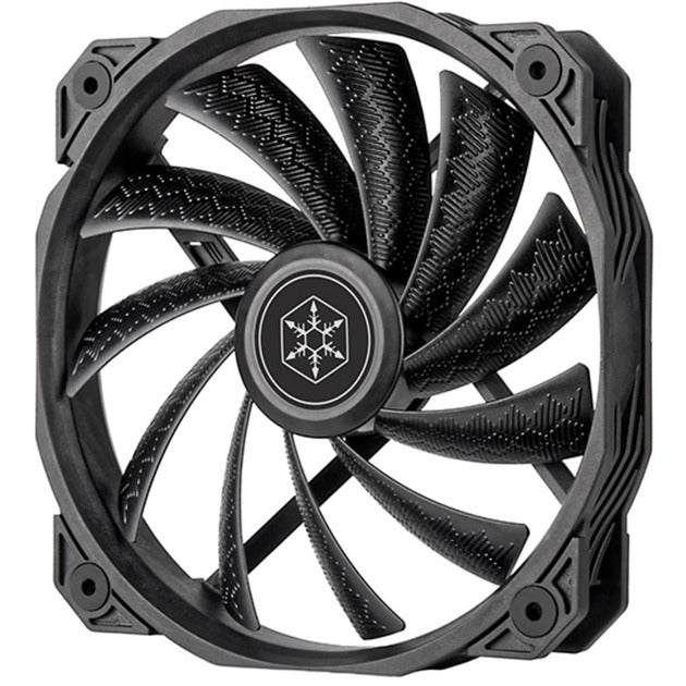 Load image into Gallery viewer, Silverstone shark force 160 case fan (zwart, 160 x 160 x 27 mm, pwm)
