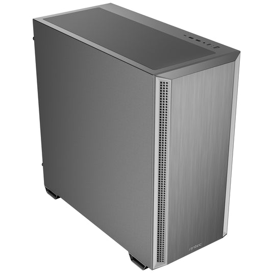Antec p7 s midi tower behuizing (zwart zilver | 2x usb-a | 1x usb-c)