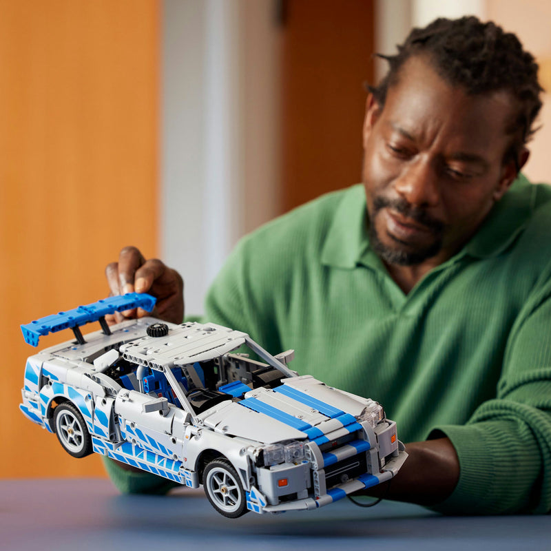 Load image into Gallery viewer, Lego technic 42210 2 fast 2 furious nissan skyline gt-r (r34) auto
