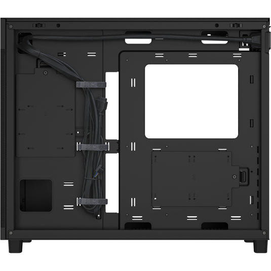 Asus prime ap303 - mesh panel midi tower behuizing (zwart | 2x usb-a | 1x usb-c)