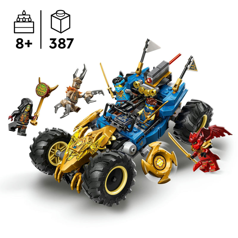 Load image into Gallery viewer, Lego ninjago - jay's transformerende auto constructiespeelgoed (71856)
