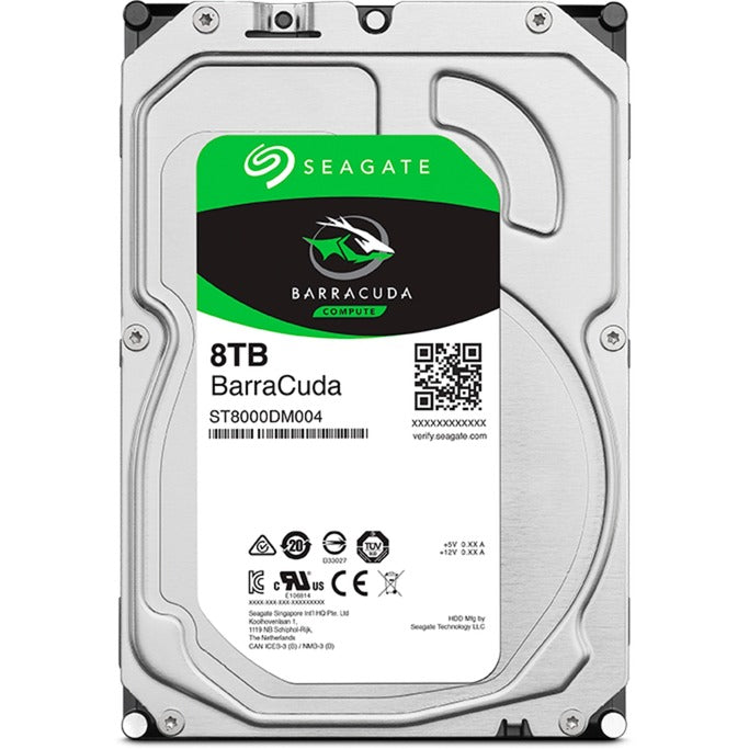 Load image into Gallery viewer, Seagate barracuda 8 tb harde schijf (st8000dm004, sata 600)
