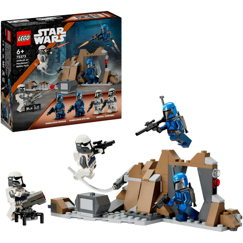 Load image into Gallery viewer, Lego star wars 75373 hinderlaag op mandalore battle pack
