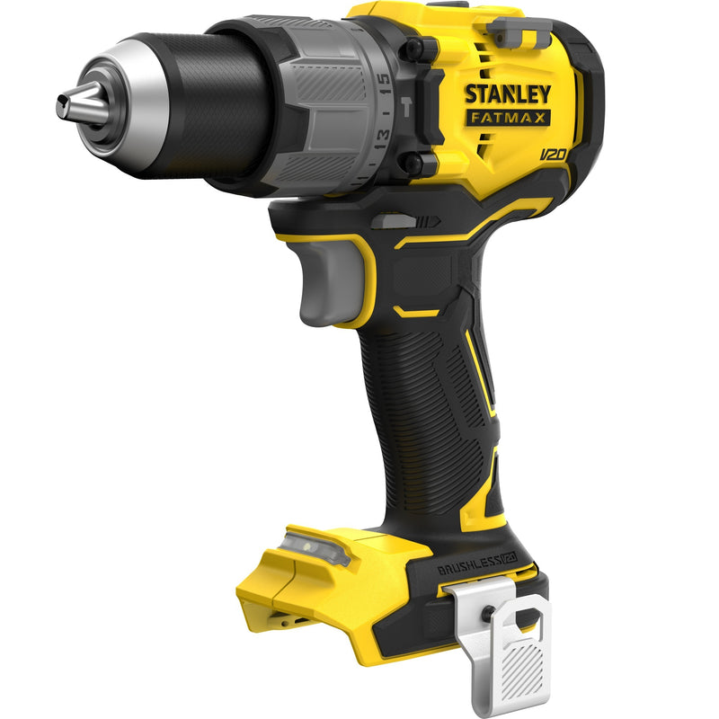 Load image into Gallery viewer, Stanley fatmax v20 18v borstelloze schroefklopboormachine (geel zwart, accu en oplader niet inbegrepen)
