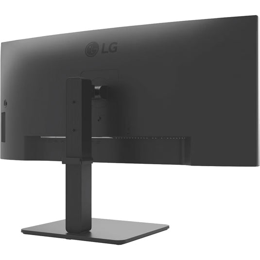Lg 34ba75qe 34 curved ultrawide monitor (zwart, 1x displayport, 2x hdmi, 1x usb-c, 4x usb-a, 1x rj-45)