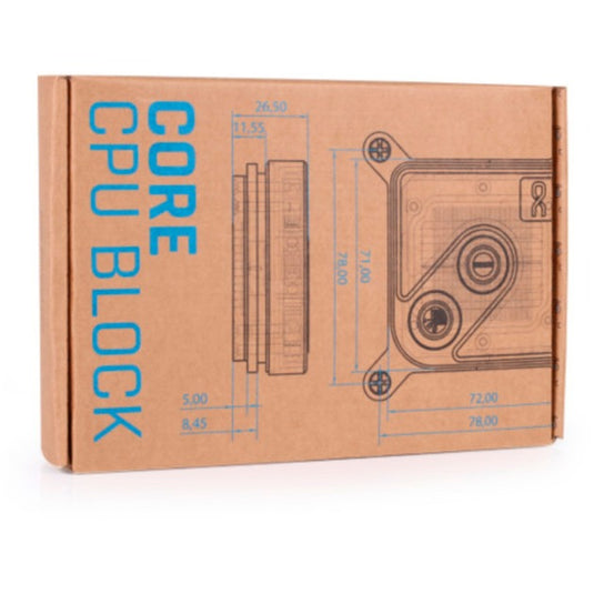 Alphacool core 1 black cpu-koeler (zwart)