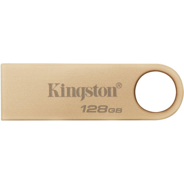 Kingston datatraveler se9 g3 128 gb usb-stick (goud, dtse9g3 128gb, usb-a 3.2 (5 gbit s))