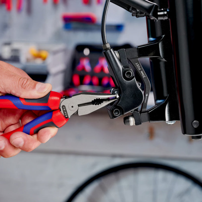 Load image into Gallery viewer, Knipex spitse kombitang combinatietang (rood blauw)
