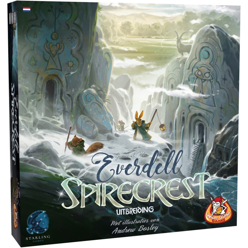 Load image into Gallery viewer, White goblin games everdell: spirecrest bordspel (nederlands, uitbreiding, 1 - 4 spelers, 60 minuten, vanaf 10 jaar)
