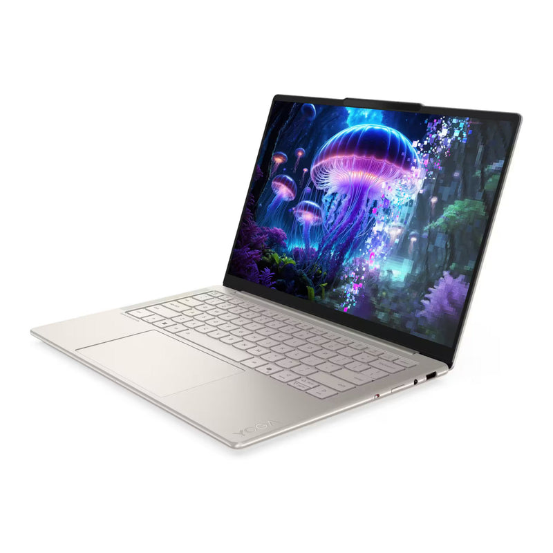 Load image into Gallery viewer, Lenovo yoga slim 7 14ill10 (83jx00f7mh) aura edition 14 copilot+ laptop (hoogglans wit | core ultra 5 226v | intel arc graphics 130v | 16 gb | 512 gb ssd)
