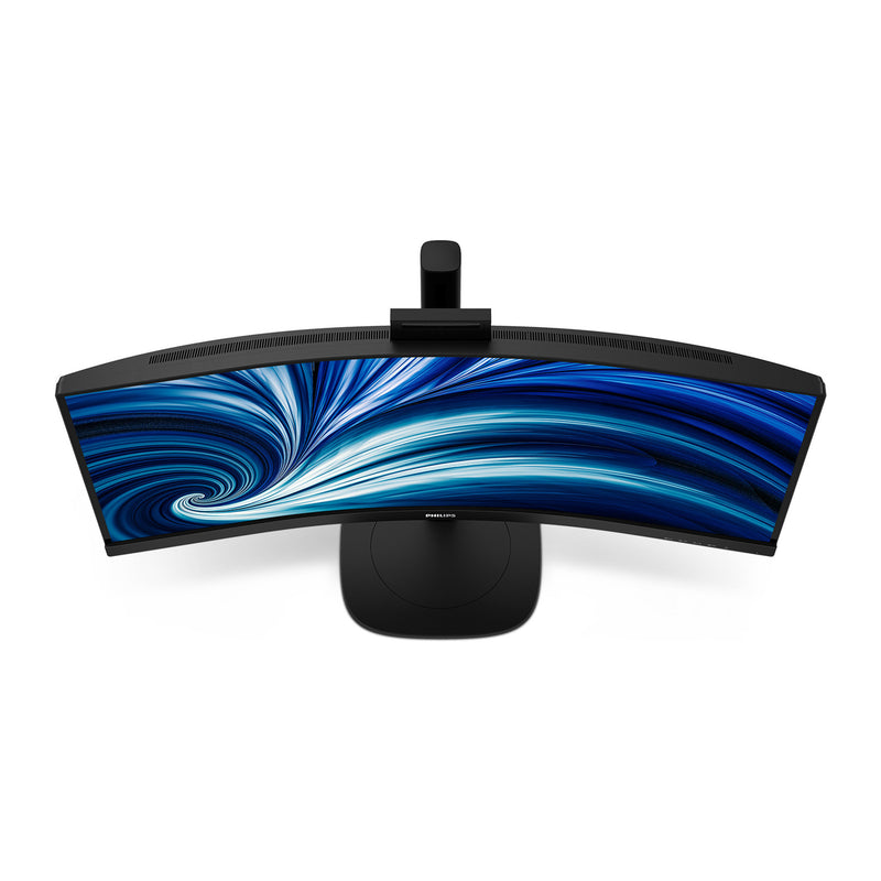 Load image into Gallery viewer, Philips 34b2u3600ch 34 curved ultrawide monitor (zwart, 2x hdmi, displayport, 3x usb-a, usb-b, usb-c, rj-45)

