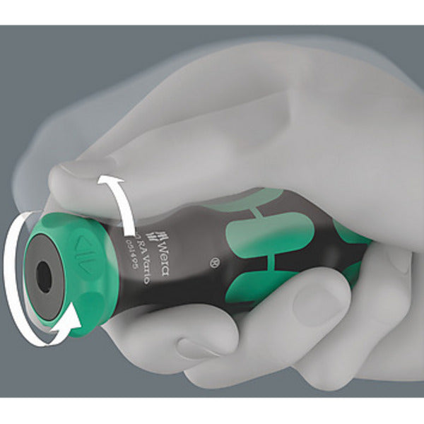 Load image into Gallery viewer, Wera kraftform kompakt vario ra, 7‑delig bitset (zwart groen)
