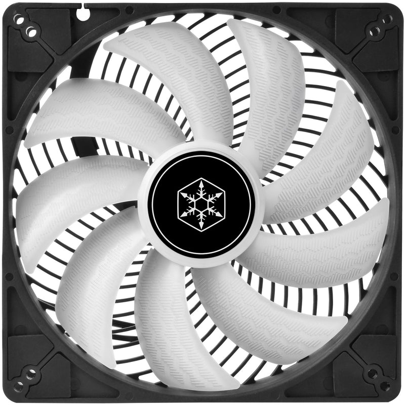 Load image into Gallery viewer, Silverstone air penetrator 184i argb case fan (zwart, 180 x 180 x 32 mm, pwm)
