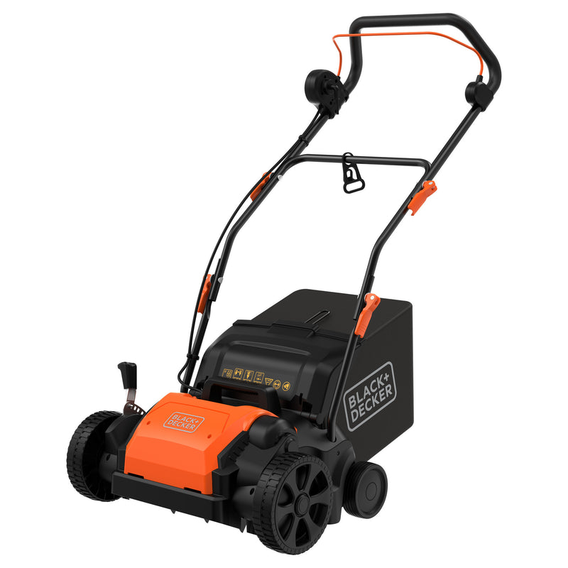 Load image into Gallery viewer, Black+decker beoep320-qs 1200w 30cm verticuteerder (zwart oranje)
