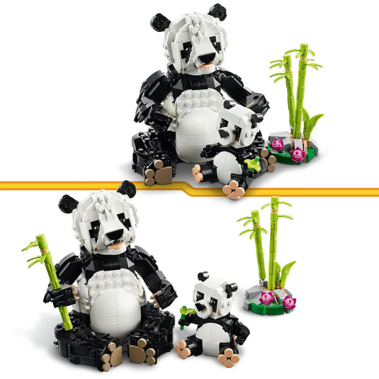 Lego creator 31165 wilde dieren: pandafamilie