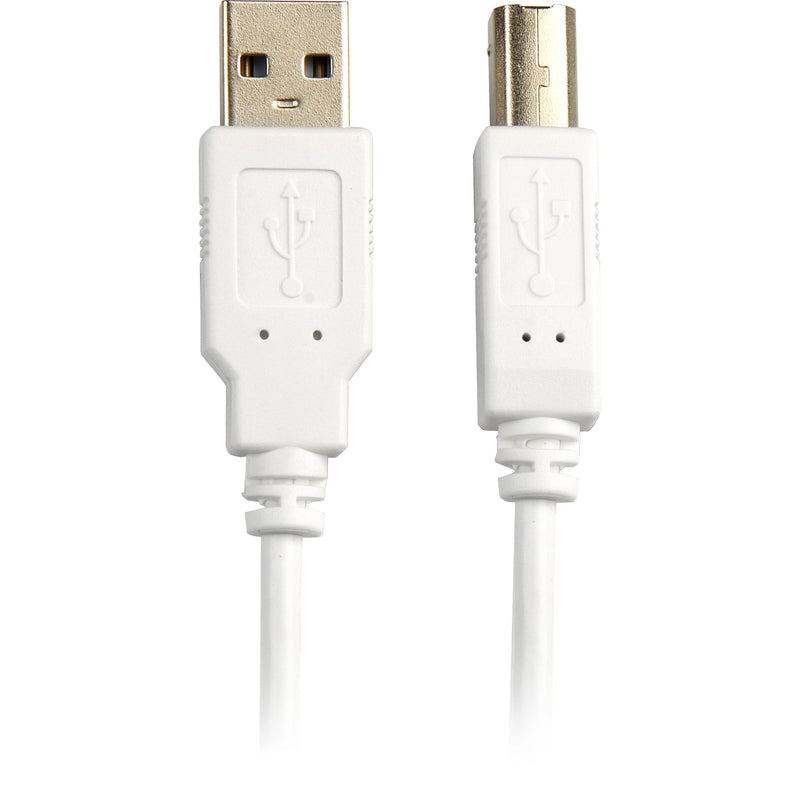 Load image into Gallery viewer, Sharkoon usb 2.0 kabel, usb-a > usb-b (wit, 0,5 meter)
