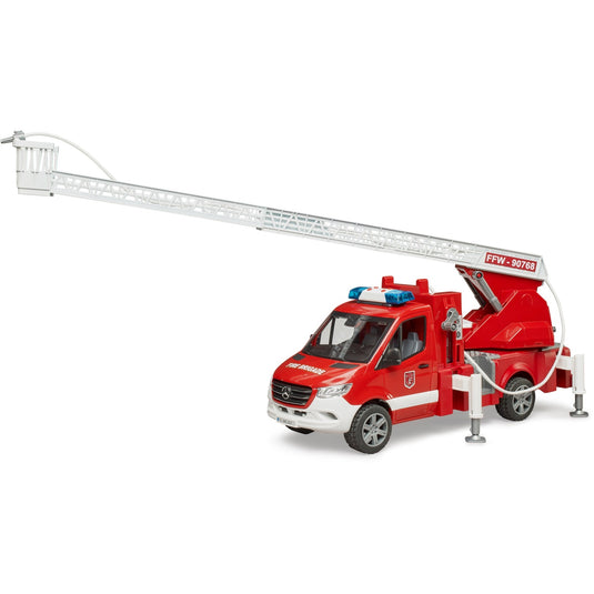 Bruder mb sprinter brandweerwagen met licht en geluid modelvoertuig (02673)