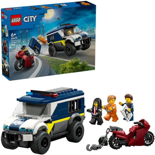 Lego city 60479 politie gevangenentransport