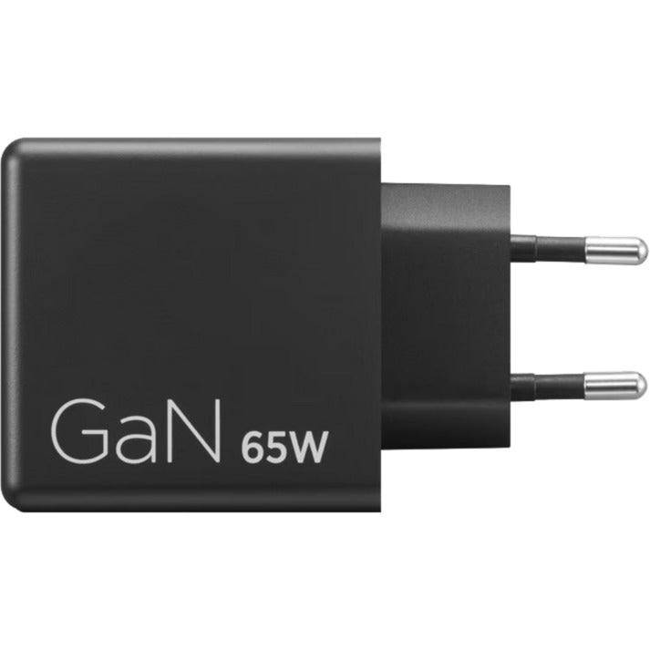 Load image into Gallery viewer, Lenovo dual usb-c (65w) gan (zwart, 2x usb-c, power delivery)
