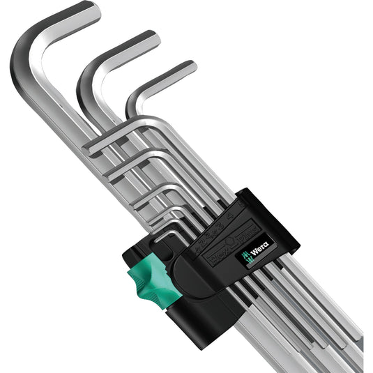 Wera inbussleutelset 950 9 hex-plus 4 (chroom, 9-delig)
