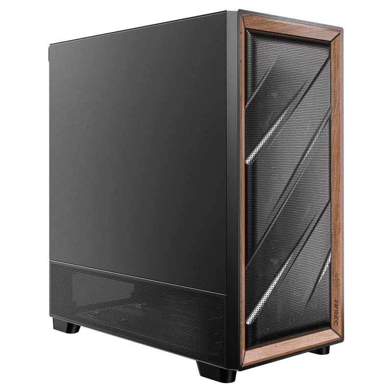 Load image into Gallery viewer, Antec flux se midi tower behuizing (zwart | 2x usb-a | 1x usb-c)
