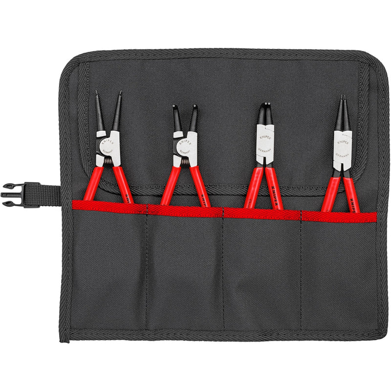 Load image into Gallery viewer, Knipex borgveertangenset 001956 (rood zwart, 4-delig)
