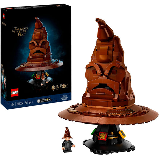 Lego harry potter 76429 pratende sorteerhoed + geluid