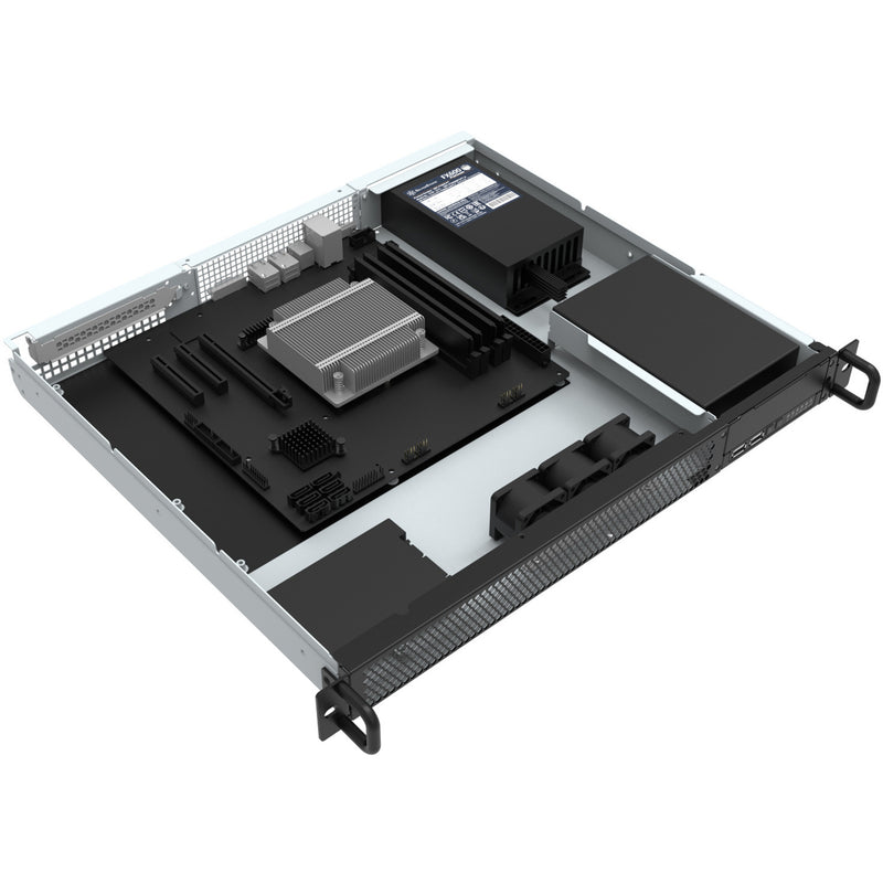 Load image into Gallery viewer, Silverstone rm100 1u rackmount, rack, serverbehuizing
