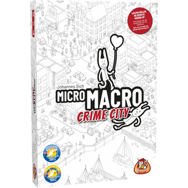 White goblin games micromacro: crime city bordspel (nederlands, 1 - 4 spelers, 15 - 45 minuten, vanaf 12 jaar)