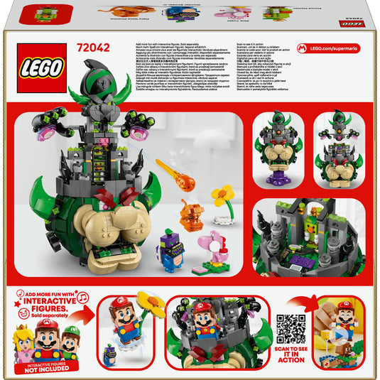Lego super mario 72042 prins florian en kasteel bowser