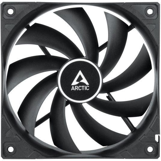 Arctic f12 pwm pst case fan (zwart, 120 x 120 x 25 mm)