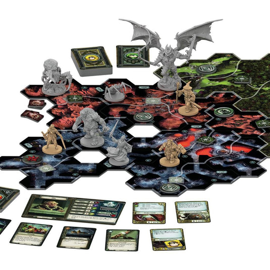 Asmodee the lord of the rings: journeys in middle earth - shadowed paths bordspel (engels, uitbreiding, 1 - 5 spelers, 60 minuten, vanaf 14 jaar)