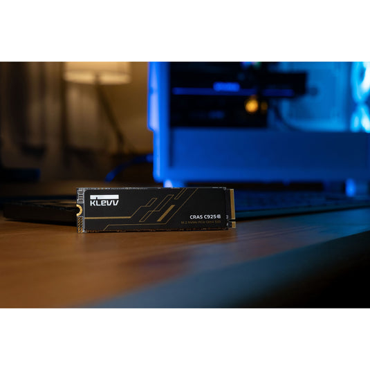 Klevv cras c925g 1 tb ssd (zwart, k01tbm2sp0-25g, pcie gen 4.0 x4, nvme 2.0)