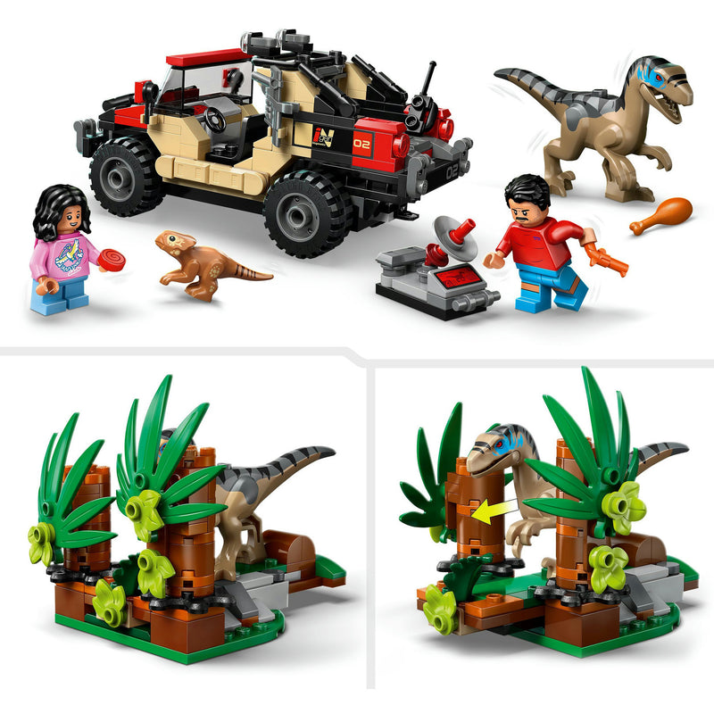 Load image into Gallery viewer, Lego jurassic world 76972 offroad eaptorontsnapping
