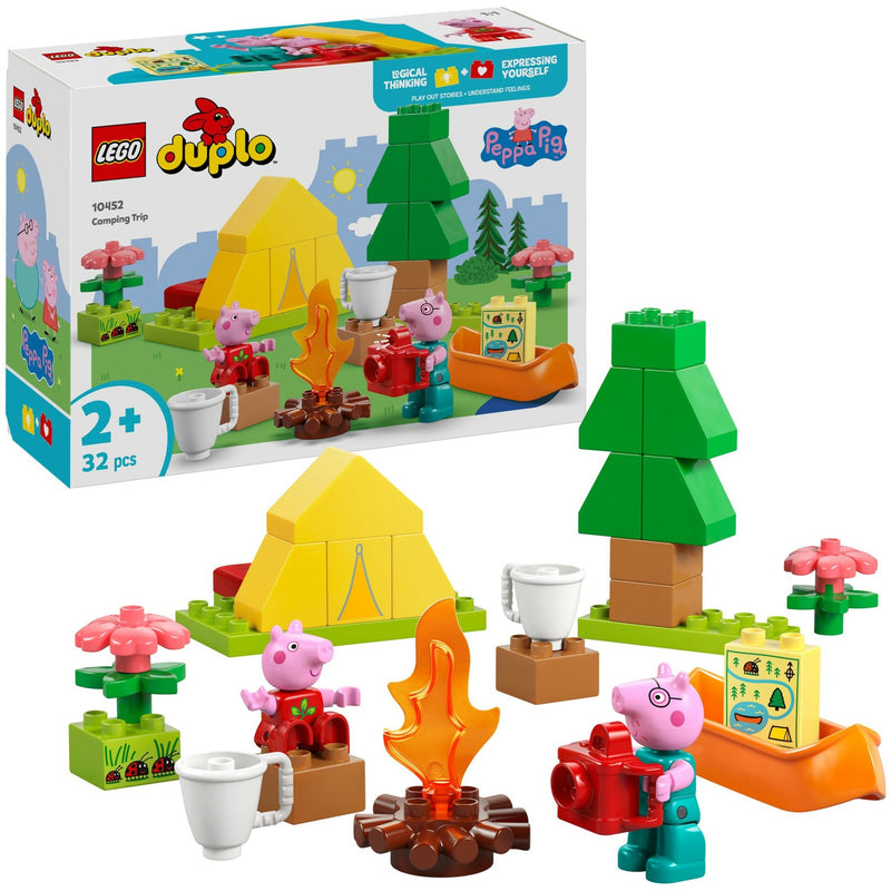 Load image into Gallery viewer, Lego duplo 10452 peppa pig kampeertrip
