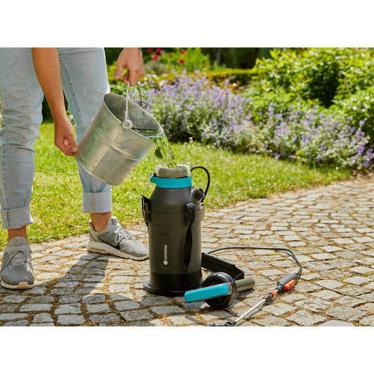 Gardena drukspuit 5 l easypump (grijs turquoise, 11136-20)