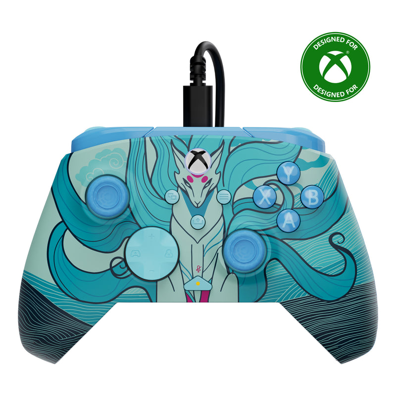 Load image into Gallery viewer, Turtle beach rematch geavanceerde bedrade controller (blue kitsune, xbox serie x|s, xbox one, pc)
