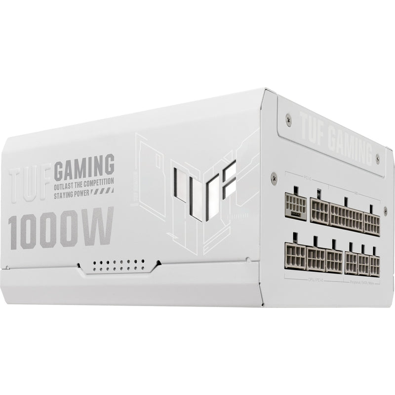 Load image into Gallery viewer, Asus tuf gaming gold white edition modulaire 1000 watt voeding (wit, 1x 12v-2x6, 4x pcie)
