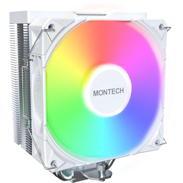 Montech nx400 argb cpu-koeler (wit, 4-pin pwm)