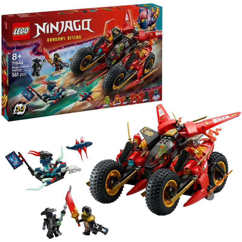 Load image into Gallery viewer, Lego ninjago - ninja strijdvoertuig constructiespeelgoed (71844)
