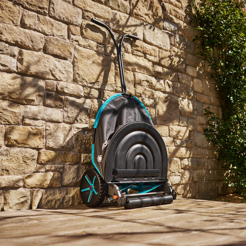 Load image into Gallery viewer, Gardena grasopvangbak 49 liter opvangzak (grijs turquoise, 11770-20)
