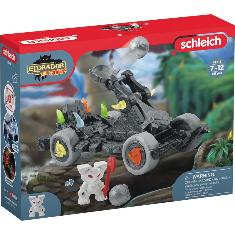 Load image into Gallery viewer, Schleich eldrador - katapult met mini creature speelfiguur
