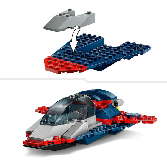 Lego super heroes marvel 76319 captain america vs. thanos