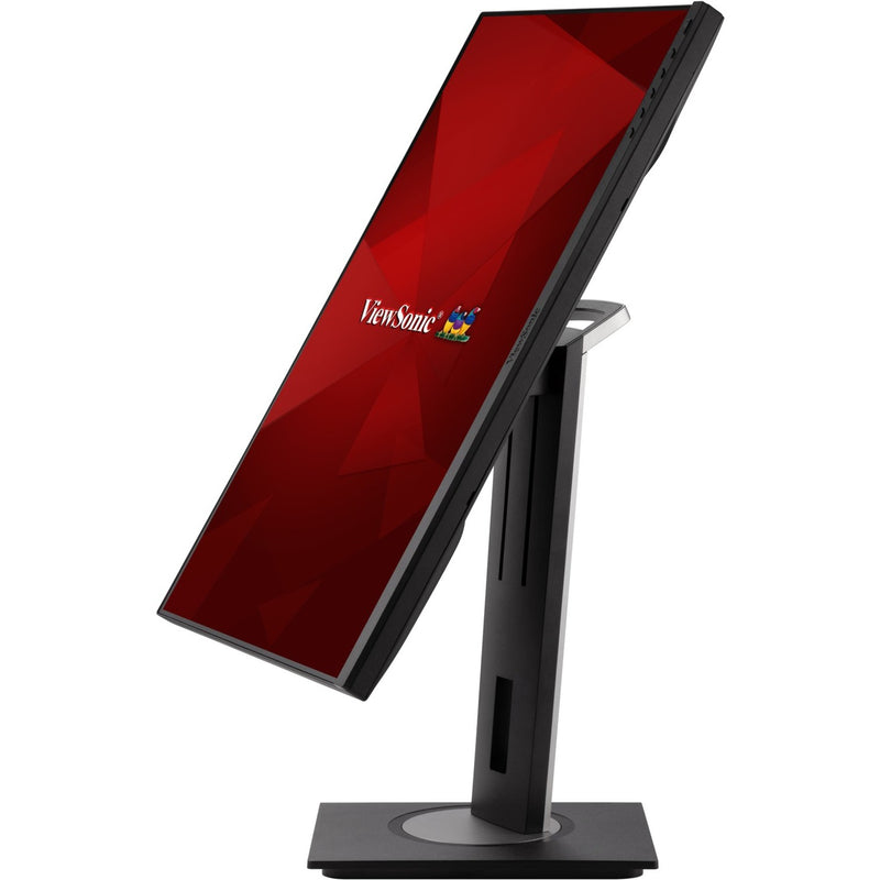 Load image into Gallery viewer, Viewsonic vg2756-4k docking monitor 27 (zwart (mat), 1x hdmi, 1x displayport, usb-c, usb-a, usb-b, sound)
